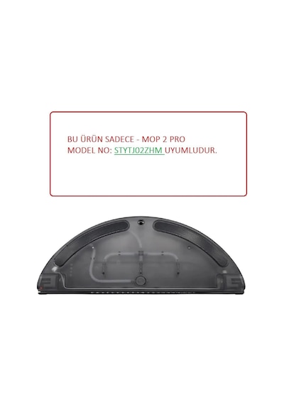 Mi Robot Mop Pro 2 Stytj02zhm Modeli Uyumlu Mop Tutucu Aparat - Su Haznesi
