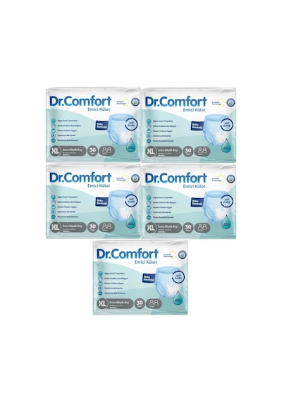 Dr.comfort Hasta Bezi Yetişkin Emici Külot Xl 5pk 30 XL