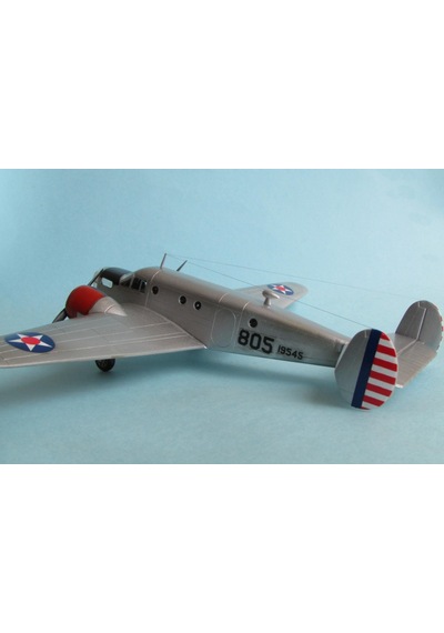 Beechcraft At 11 Kansan Pm Model Demonte Plastik Uçak Maket Kiti