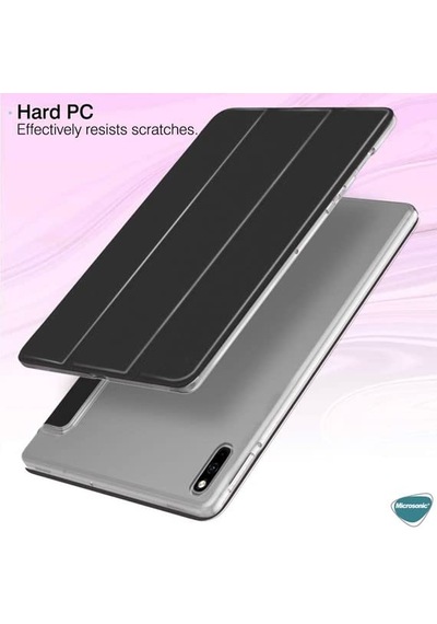 8 Için Kılıf Slim Translucent Back Smart Cover Pembe Pad 8 İle Uyumlu Kılıf - Pembe