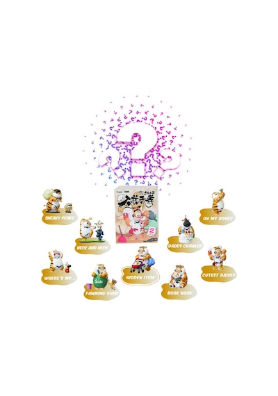 Alexander The Fat Tiger Love Serisi Sürpriz Paket Koleksiyon Figü