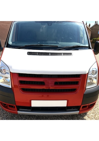 Ford Transit 2006 2013 Tam Kaput Maskesi Beyaz  Görünüm Taş Ve Güneş Koruma 1 Adet