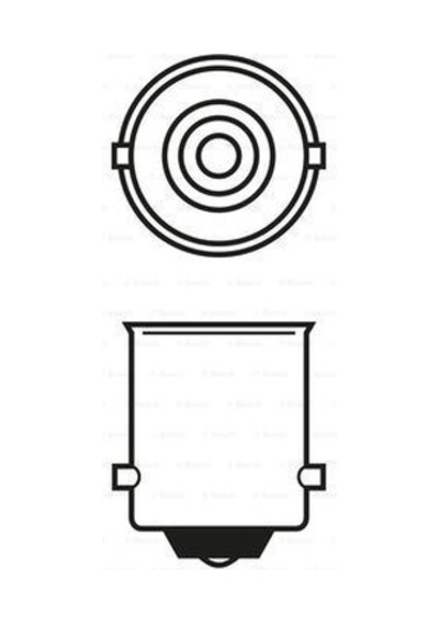 BOSCH 1987301517 Ampul - Led Retrofit - 12 V P21W - 1 W - Ba15S
