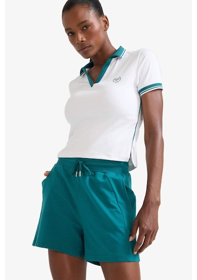DeFactoFit Standart Fit Sporcu Kısa Paça Şort E3599AX25SMGN265