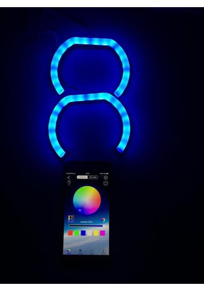 Bluetooth Cep Telefonundan Rgb Şerit Led Kontrol Modülü 6A 5-24V (545070131)
