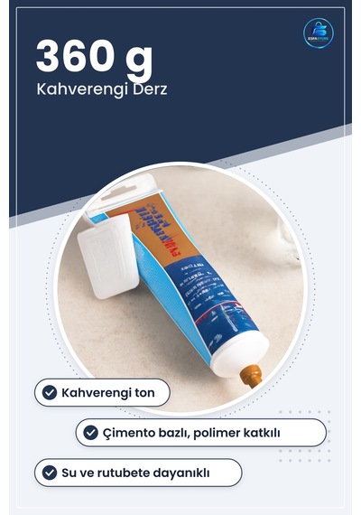 Kahverengi Derz Dolgusu 360 G Fayans Seramik Mozaik İçin Hazır Çi
