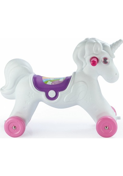 2509 Tekerlekli Unicorn Sallanan At -dolu