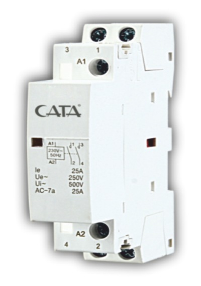 Cata Ct 9183 Sesiz Modüler Aydınlatma Kontaktörü 25a