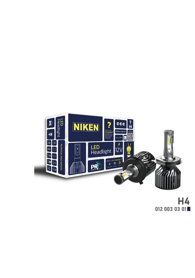 Niken Pro Serisi H4 Led Xenon Far Ampulü 12v 6500k 2 Adet