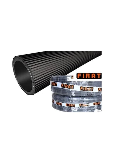 Fırat Thermo 3/4'' UV Dayanıklı Bahçe Sulama Hortumu Siyah