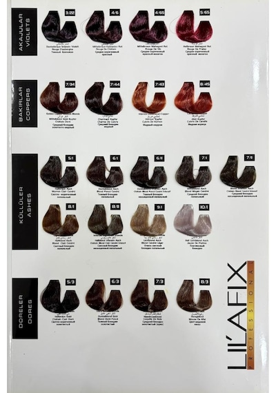 Lilafix 2+2 Saç Boyası Ve Oksidanlı Avantajlı Set - 3/0 Koyu Kahve