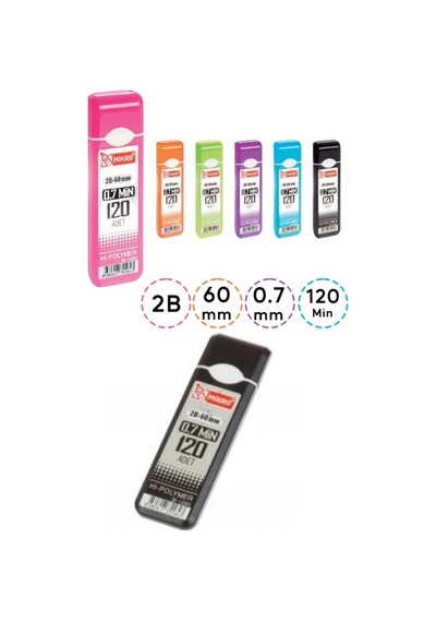 120 Li Uç 07 Mm 1 Paket 60 Mm Mikro