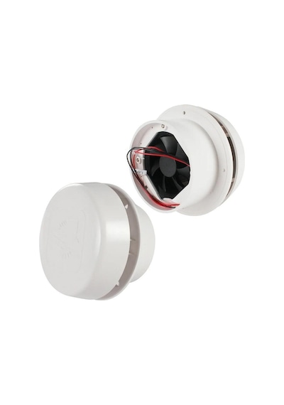 Tyt Fanlı Mantar Tavan Havalandırma Vantilatörü 12v Led Işık Beyaz