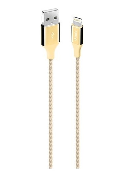 Ttec Alumicable Lightning İle Uyumlu Kablo Altın 1.2m - 2dk16a 1 Adet