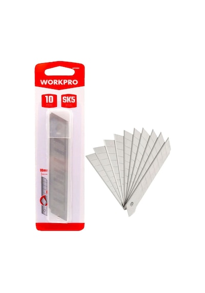 Workpro Wp212002 18mm 10lu Maket Bıçağı Yedeği Fr Wp212002