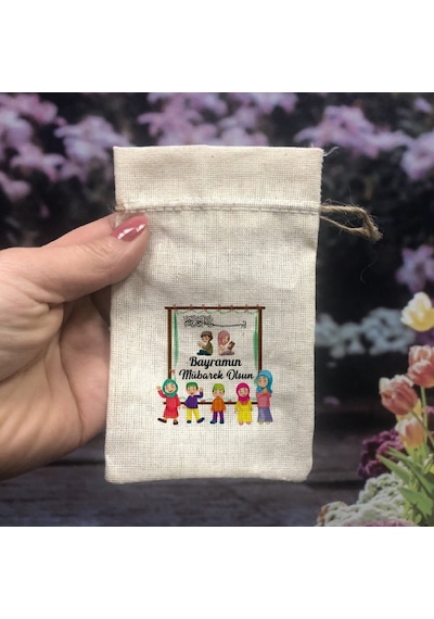 Bayram Harçlık Kesesi - 5 Adet Büyük Boy 0021 1-12 Yaş