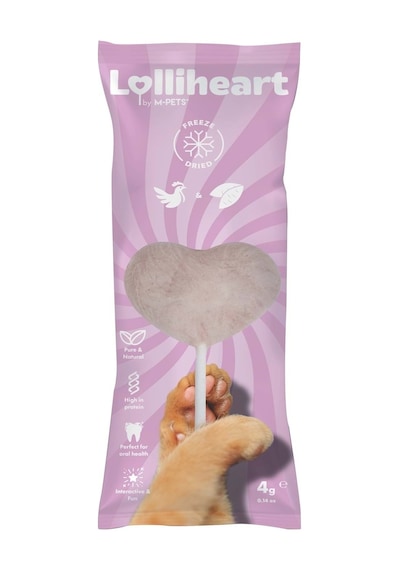 M-pets Lolliheart Mor Patatesli Kedi Ödülü 4gr 15li Koli