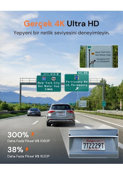 70mai M310 Plus 4k Ön Araç Kamerası