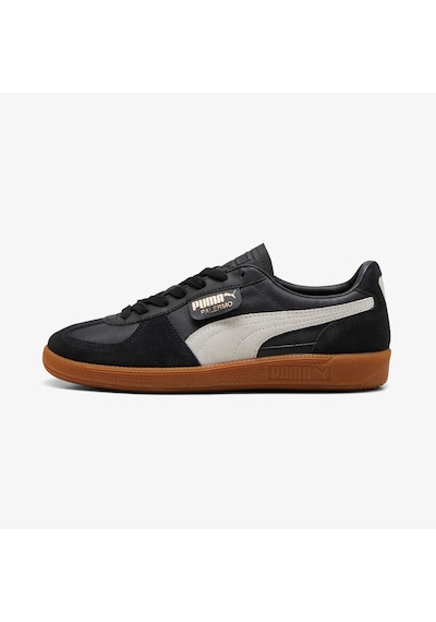 Puma Palermo Unisex Siyah Sneaker Düz 396464 Siyah Siyah