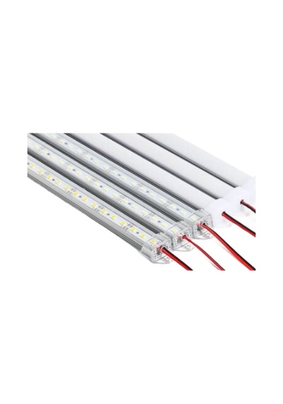 12 Volt Alüminyum Kasalı 5730 Ledli Çubuk Led Bar Yeşil Opak Cam