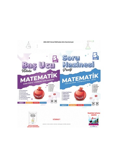 Nartest 5. Sınıf Baş Ucu Matematik 2 Kitap Seti