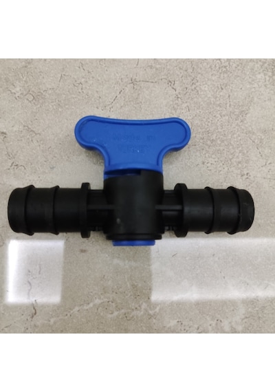 Damlama Sulama Plastik Küresel Mini Vana 50 Adet 20 Mm Kurt Ağzı