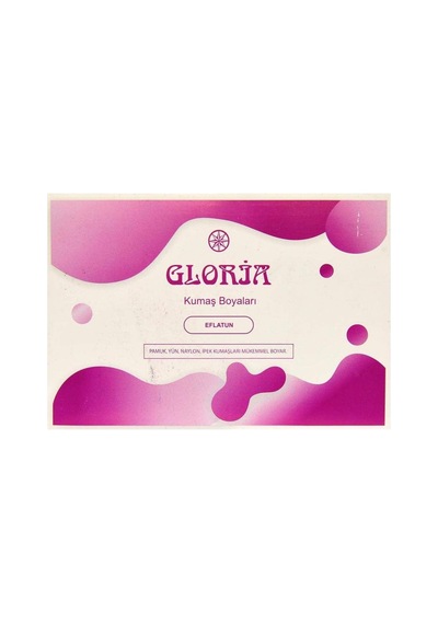 Kumaş Boyası Eflatun 10 Gr Paket Çok Renkli