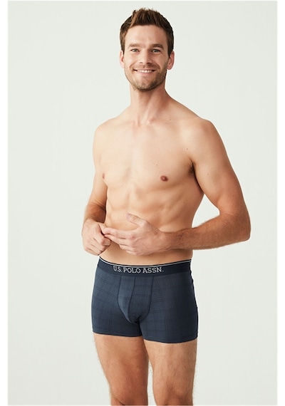 U.S. Polo Assn. U.s Polo Assn. 80263 Erkek 3 Lü Boxer-lacivert&grimelanj&indigobaskılı Lacivert