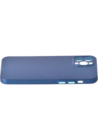 Apple Uyumlu iPhone 12 Pro Max Kılıf ​​​​Zore Slims Kapak-Saks Mavi