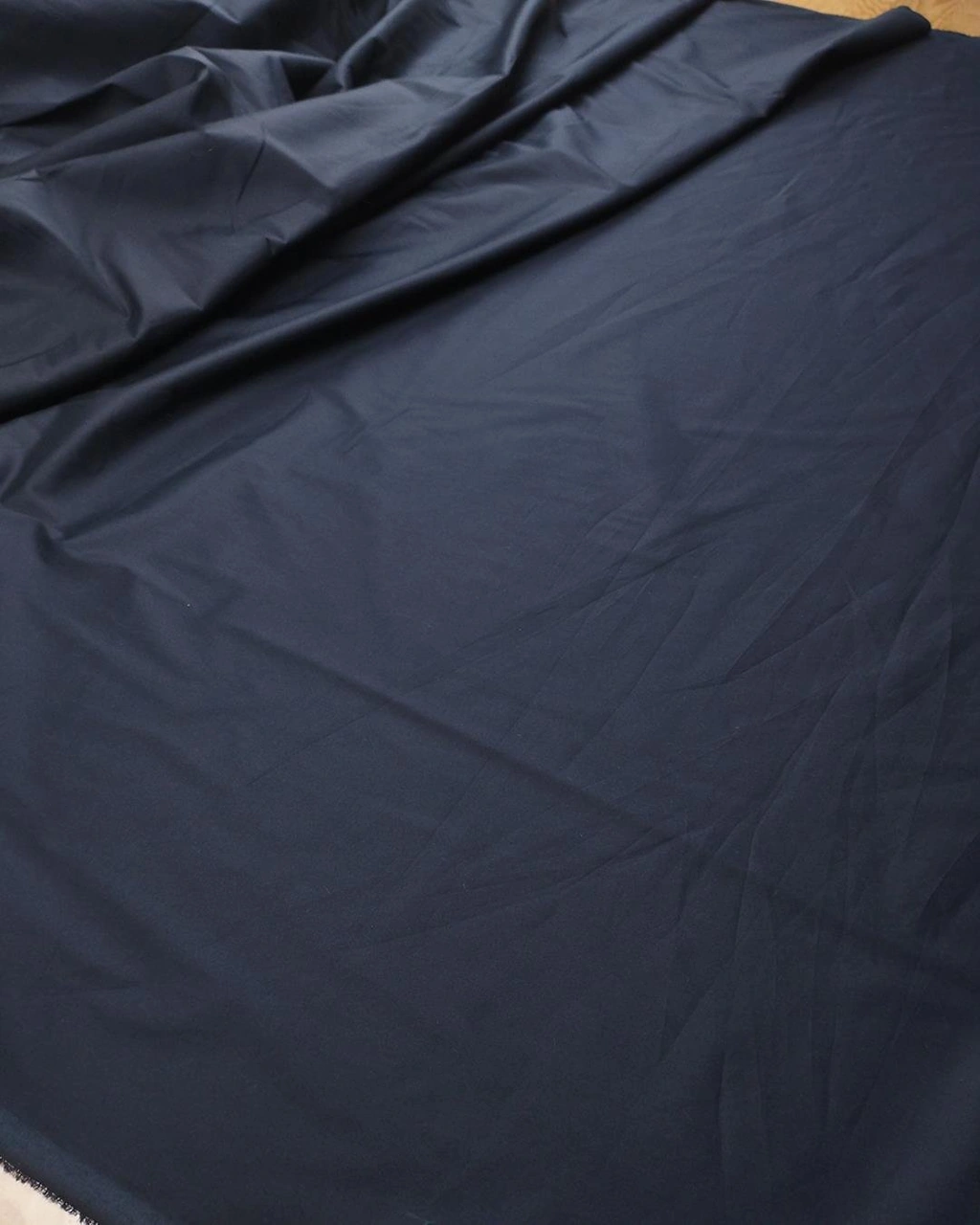 Yumuşak Poplin Benzeri Dokuma Lacivert Renk En: 150 Cm-1566 Renkli