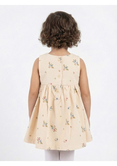 Xo Kids Kız Çocuk Elbise 1-4 Yaş 71602 KREM