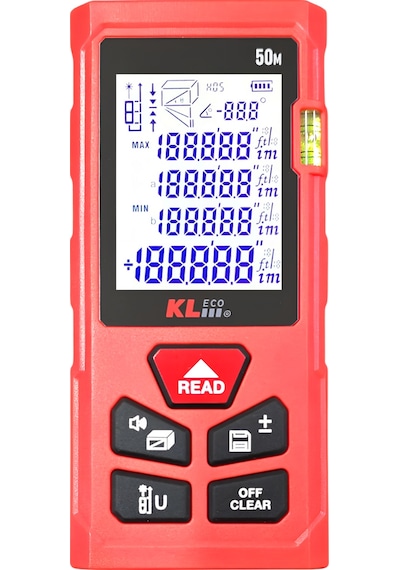 Kleco Ke50lm 50 Metre Lazer Mesafe Ölçer/lazer Metre