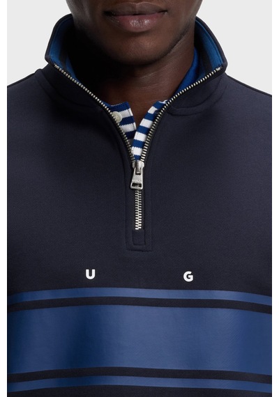 Hugo Pamuklu Relaxed Fit Yarım Fermuarlı Dik Yaka Sweat Erkek Sweat 50563798 405 Lacivert Hugo Pamuklu Relaxed Fit Yarım Fermuarlı Dik Yaka Sweat Erkek Sweat 50563798 405 Lacivert