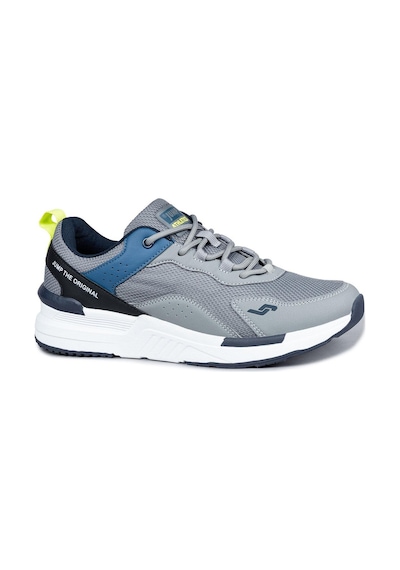 Jump 30607 Gri - Mavi Erkek Sneaker Günlük Spor Ayakkabı 001