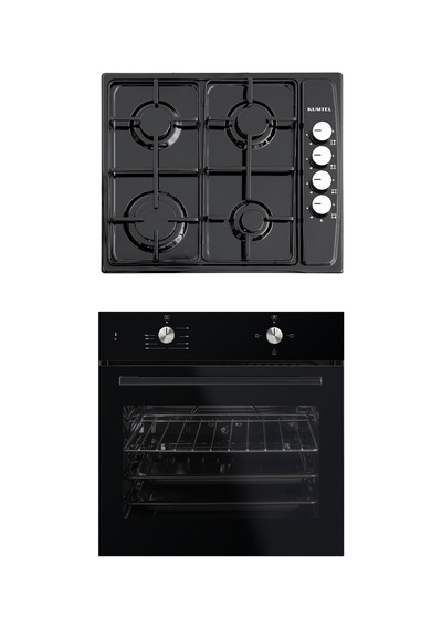 Kumtel B66 S2 - KO-410 BF Siyah Ankastre Set