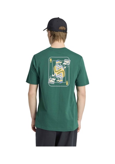 Kc7125-e Adidas M Nov Card T Erkek T-shirt Yeşil Kc7125-e
