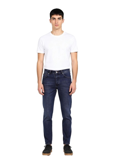 Ersefa Erkek Cool & Comfort Denim Pantolon Boyfriend Kesim Fonksiyonel D Lacivert Ersefa Erkek Cool & Comfort Denim Pantolon Boyfriend Kesim Fonksiyonel D Lacivert