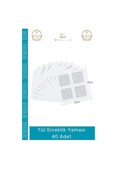 Sineklikyaması Ekonomik Pratik Dayanıklı Yapışkanlı Tamir Filesi Kapı Onarım Seti Tül Sineklik Yama