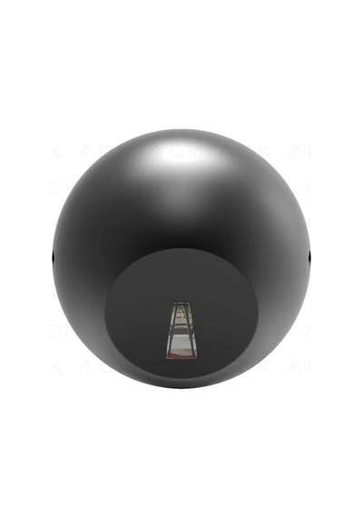 Ack 3,5w Norma-a Black 3000k Led Bahçe Apligi Ag40-01502