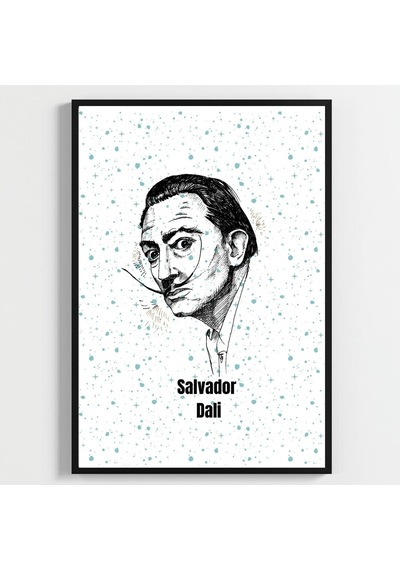 Besay Dali Sürreal Sanat Duvar Posteri-modern Sanat Estetik Dekoratif A2 Çerçevesiz
