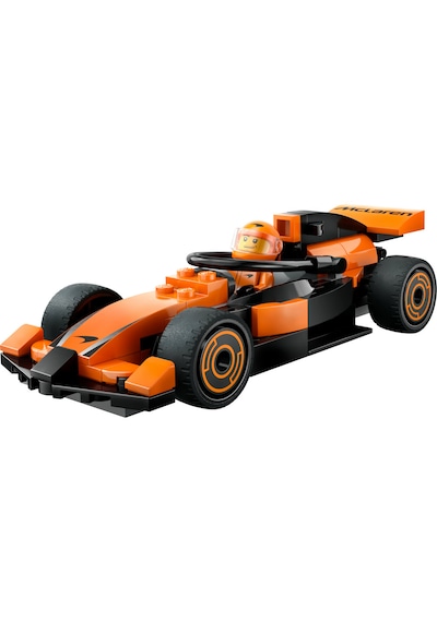 LEGO® City McLaren Yarış Arabalı F1® Sürücüsü 60442 - 6 Yaş ve Üzeri Çocuklar için Mini Yarış Arabası İçeren Oyuncak Yapım Seti (86P)