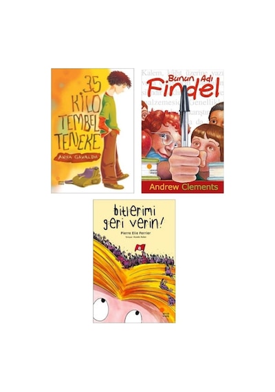 Sticker Hediyeli 35 Kilo Tembel Teneke - Bunun Adı Findel - Bitlerimi Geri Verin - Andrew Clements
