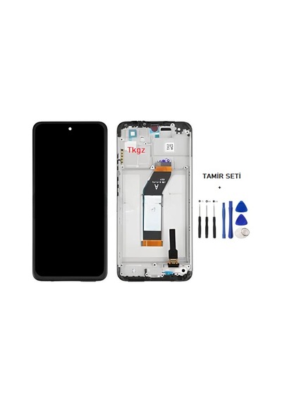 Xiaomi Redmi 10 -2022- Lcd Ekran Dokunmatik - A - Kalite Çıtalı + Tamir Seti