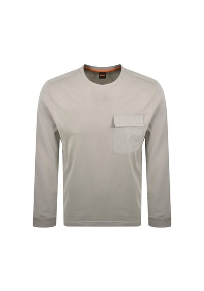Boss Bej Erkek %100 Pamuk T-shirt Te Protective