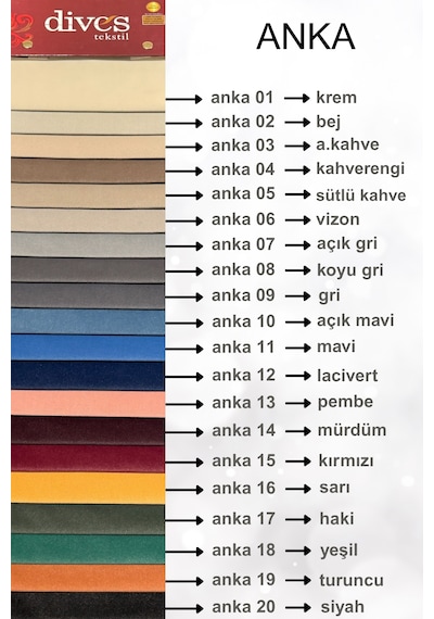 Anka Serisi Premium Silinebilir Döşemelik Kumaş Gri