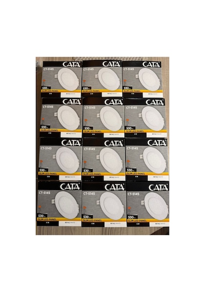 5145 Sıva Altı Led Panel Beyaz Işık 12 Adet Diğer