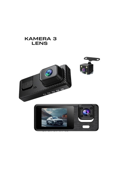 1080p 3 Kameralı Araç Dvr -q301 88317849