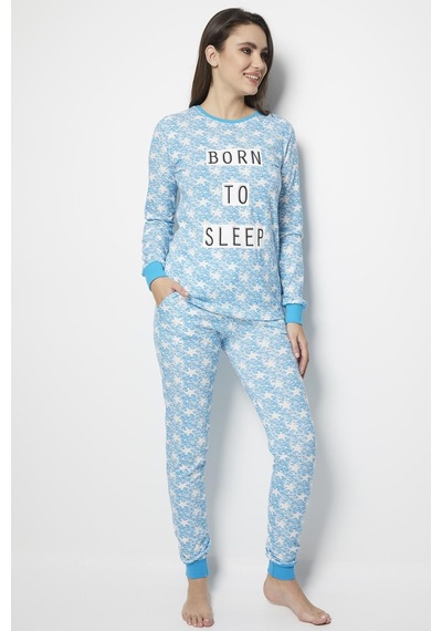 Miorre Doremi Born To Sleep Bayan Pijama Takımı 001