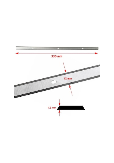 Scheppach 7902200607 İkili Planya Bıçağı Seti Plm1800 İçin