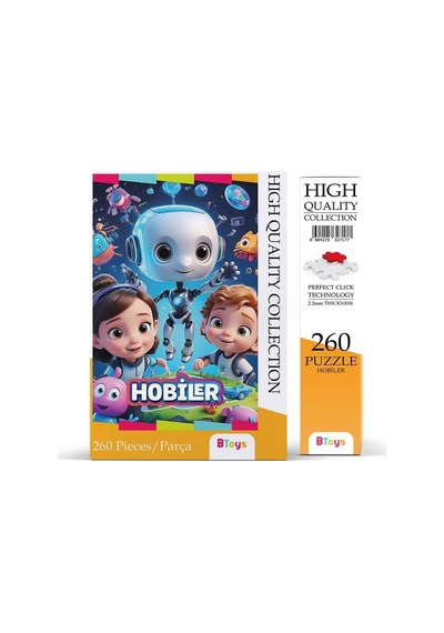 Btoys 260 Parça Puzzle Hobiler 9083